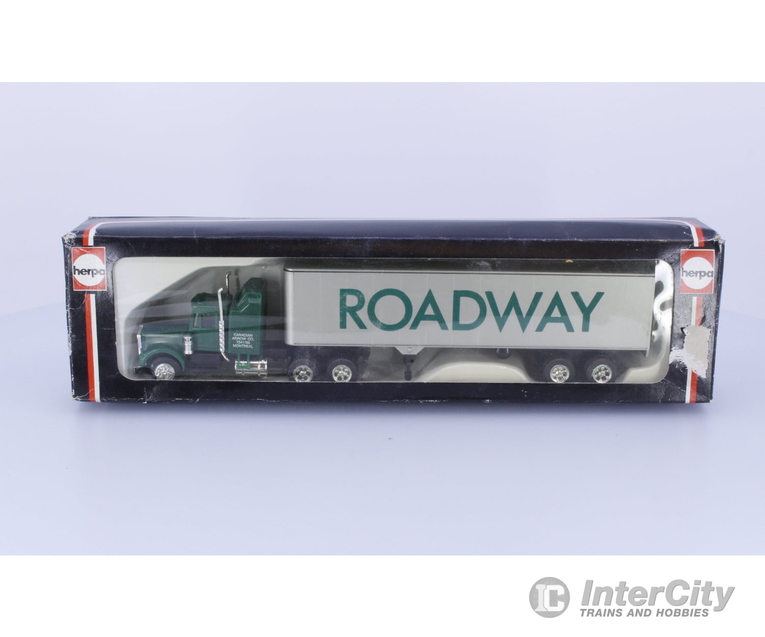 Herpa 950229 HO Kenworth Roadway Semi and Trailer Cars & Trucks