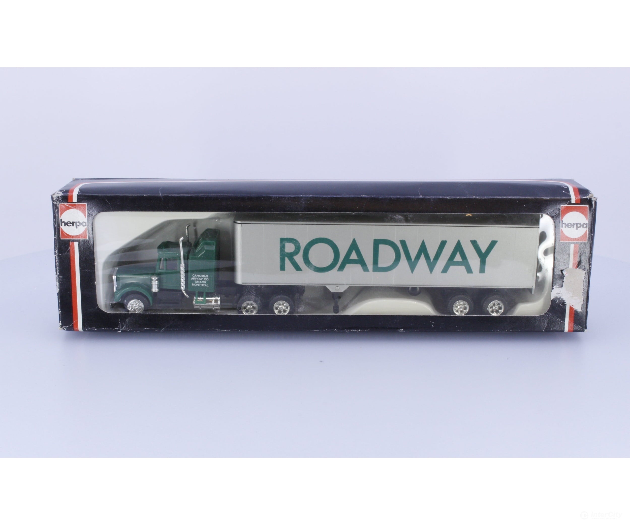 Herpa 950229 HO Kenworth Roadway Semi and Trailer Cars & Trucks