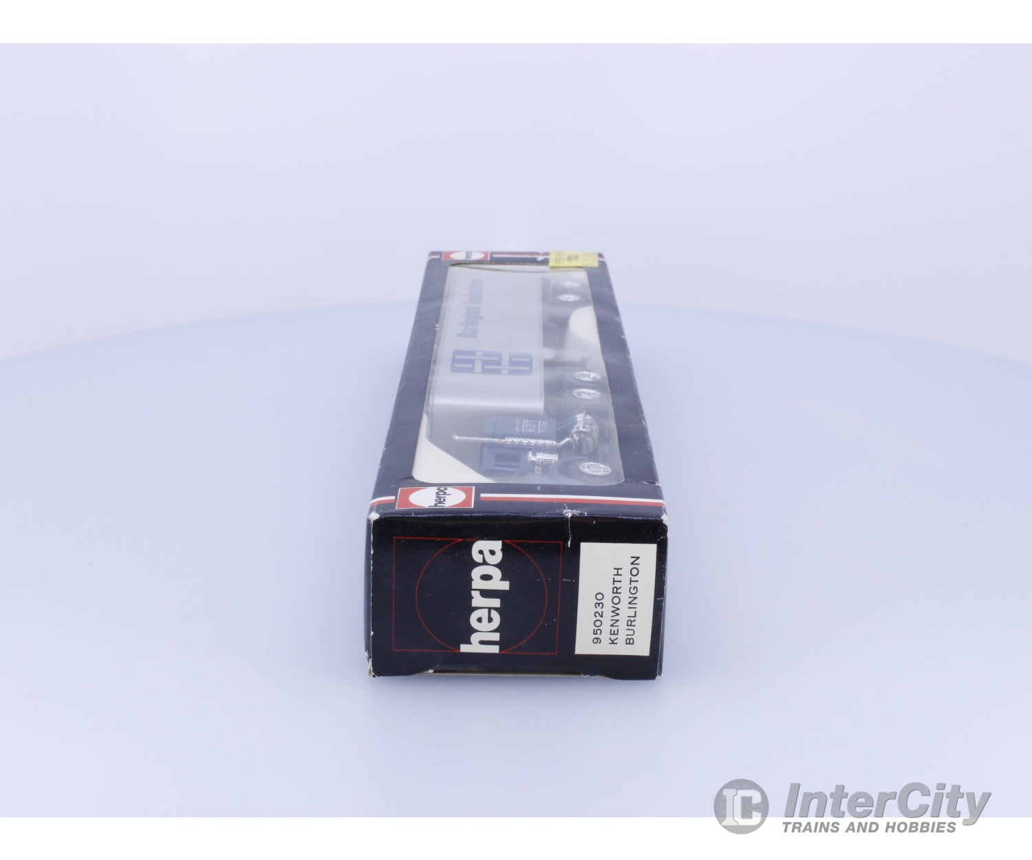 Herpa 950230 HO Kenworth Burlington Semi Truck and Trailer Cars & Trucks
