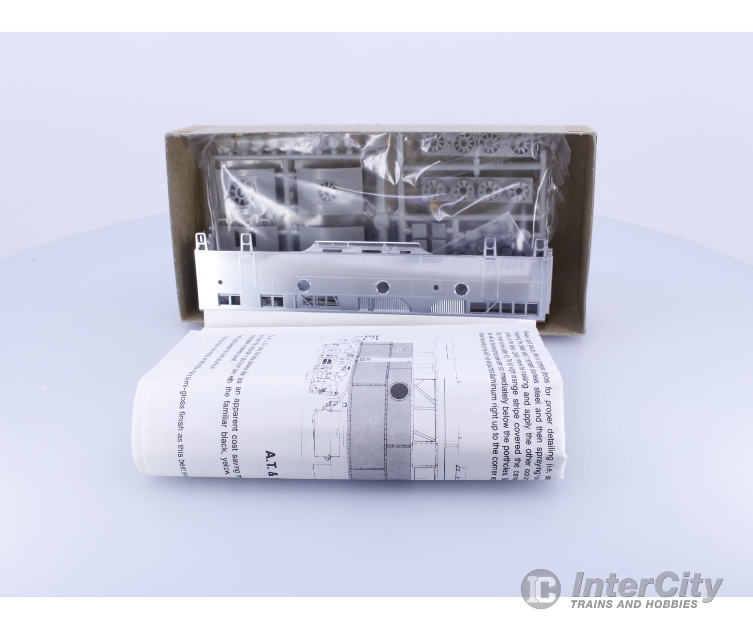 Highliners 1006 HO F-Series B-Unit Plated without Screens Kit #6 Analog DC Locomotives