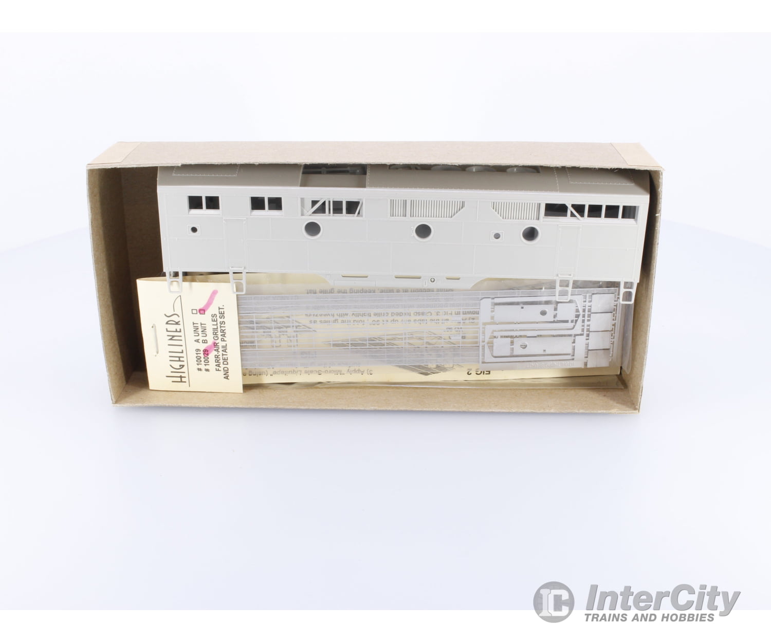 Highliners 2009-E HO F-Series B-Unit Kit Undecorated Locomotives