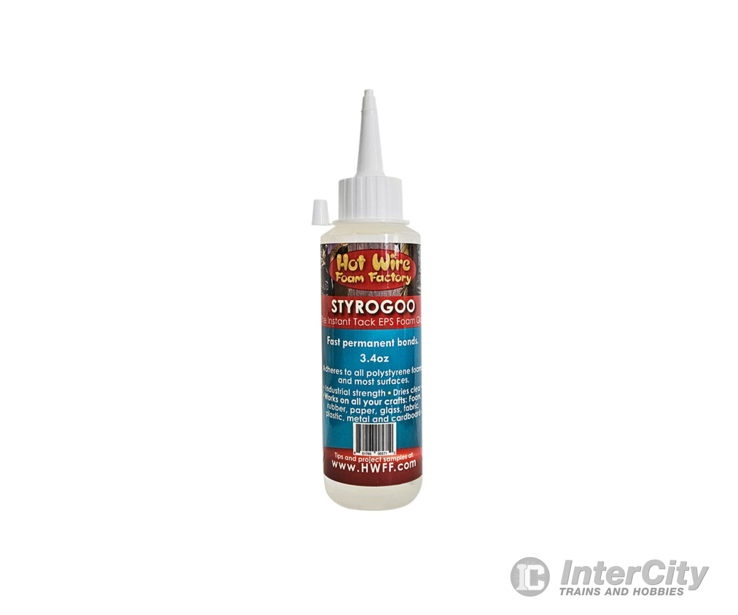 Hot Wire Foam Factory Dw028Sg-3.4 Styrogoo Glue - 3.4Oz Glues & Adhesives