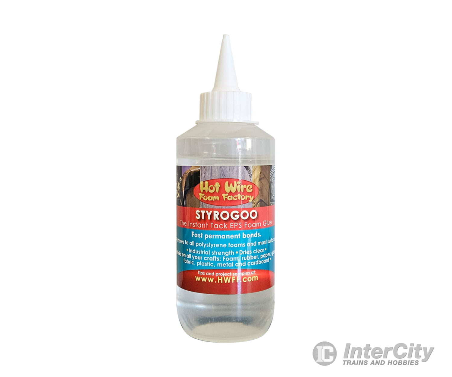 Hot Wire Foam Factory Dw028Sg-3.4 Styrogoo Glue - 8.5Oz Glues & Adhesives