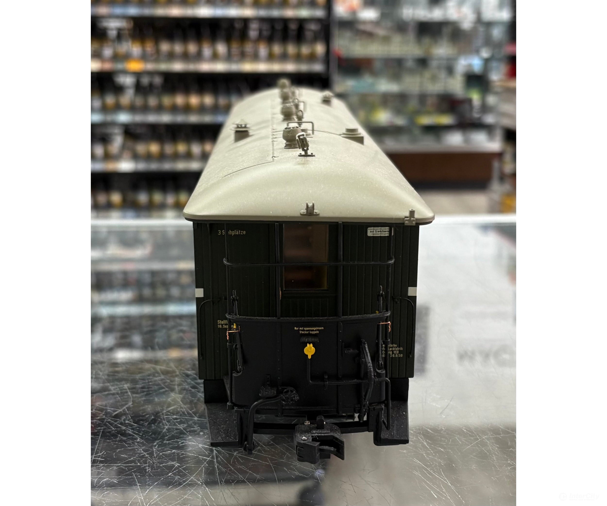 Hubner 20061 1-Gauge Narrow Gauge 1e Passenger Coach Kb4Tr DR - European Passenger Cars