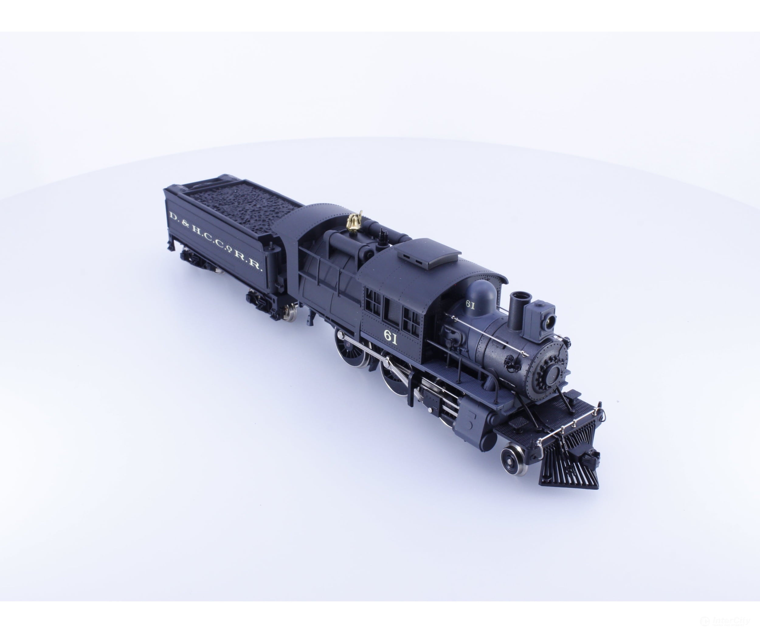 IHC 23161 HO Premier 2-6-0 Mother Hubbard Camelback Steam Locomotive Delaware and Hudson Railway (D&H) 61 Analog DC
