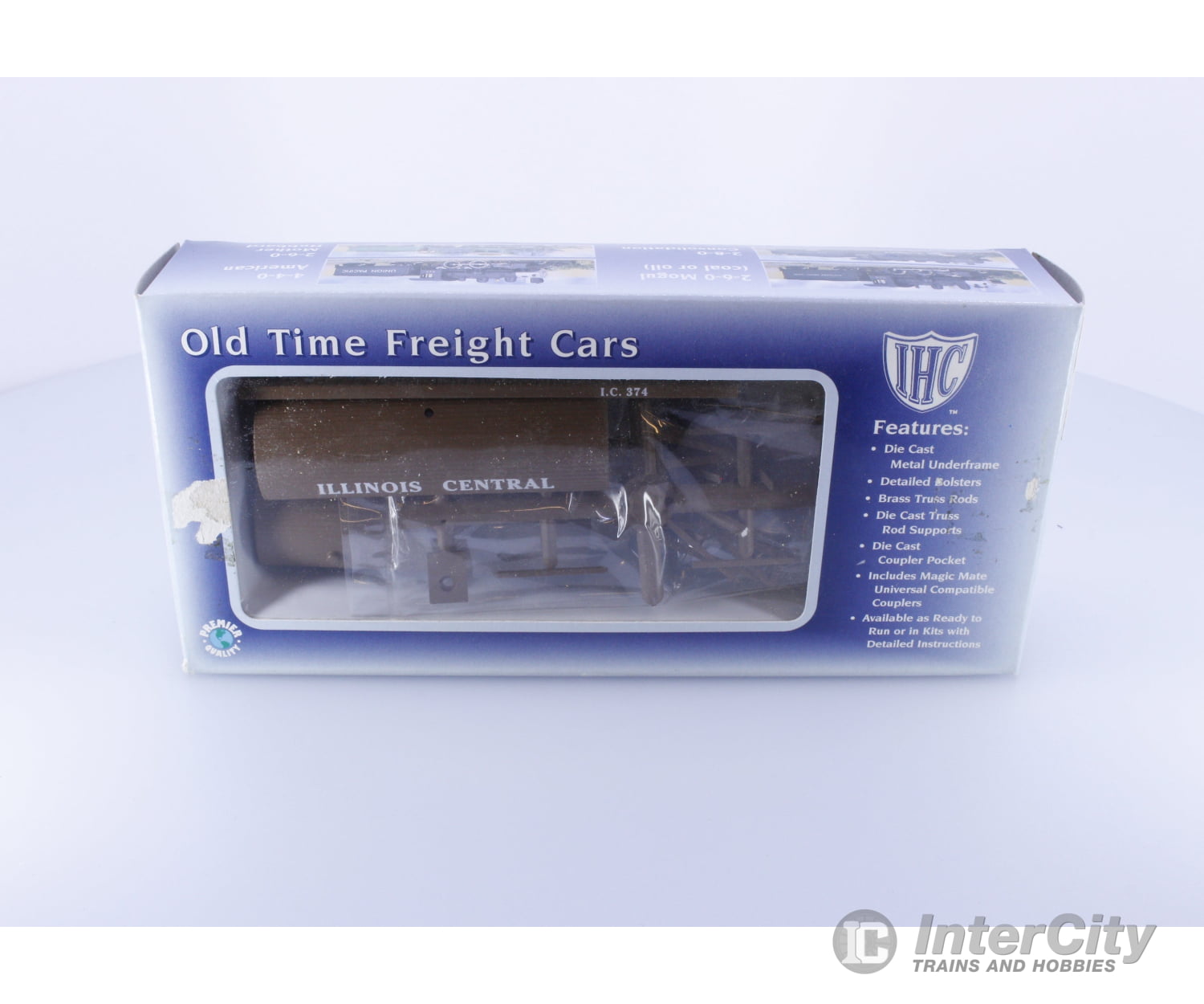 IHC 8277 HO Freight Car Kit Illinois Central (IC) 374 Freight Cars