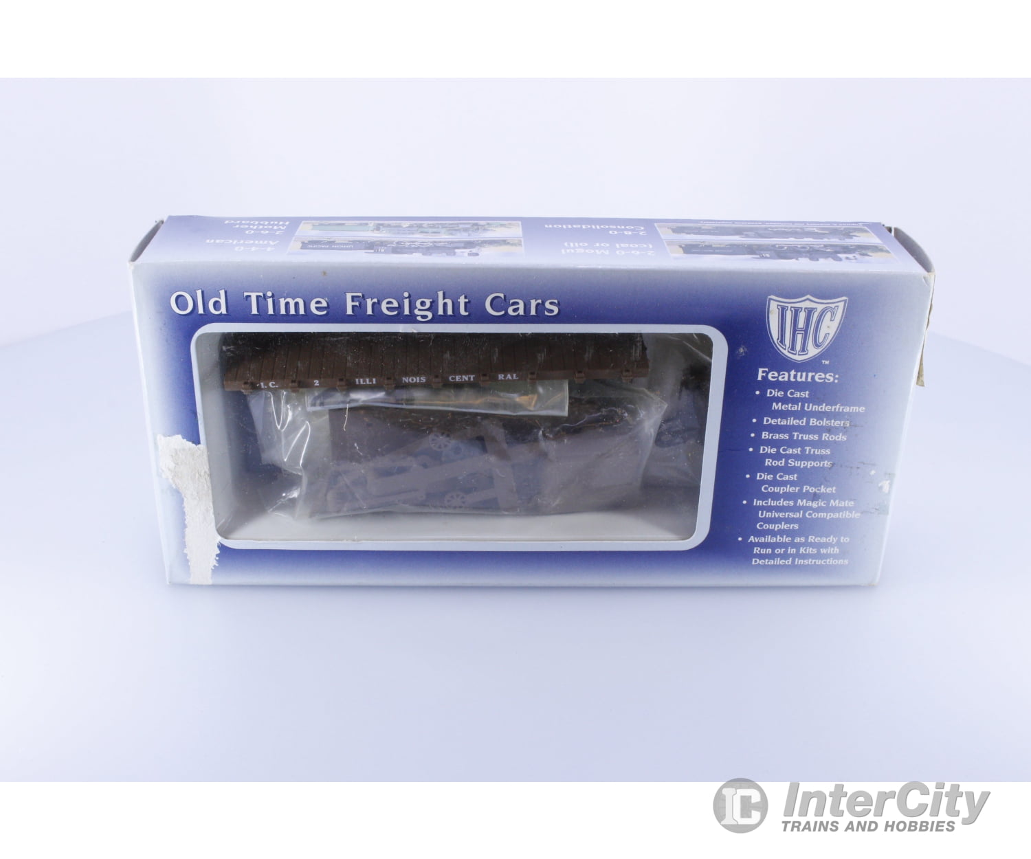 IHC 8311 HO Freight Car Kit Illinois Central (IC) 2 Freight Cars