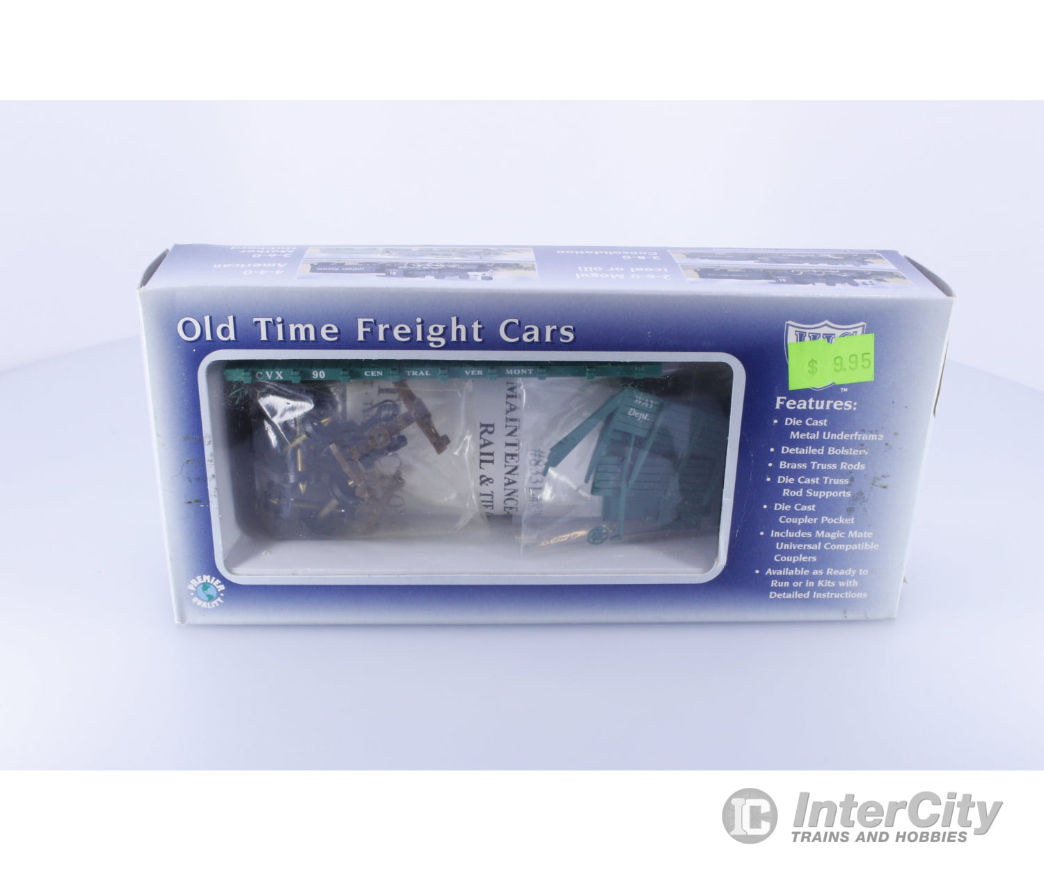 IHC 8353 HO Freight Car Kit Vermont Railway (VTR) 90 Freight Cars