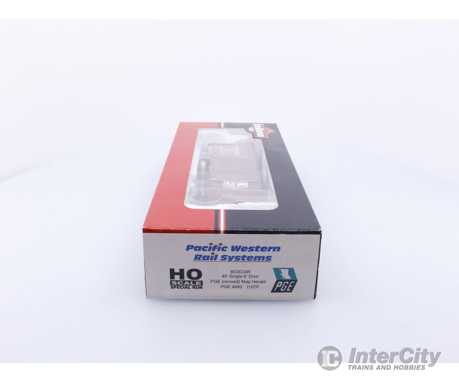 InterMountain 1107F HO PWRS 40’ Single Door Box Car BC Rail (BCOL) 4060 Freight Cars