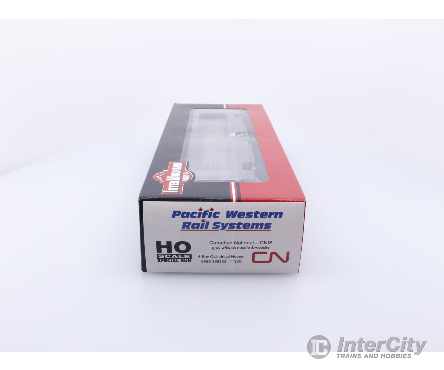 InterMountain 1132D HO PWRS 4 Bay Cylindrical Hopper Canadian National (CN) 368353 Freight Cars