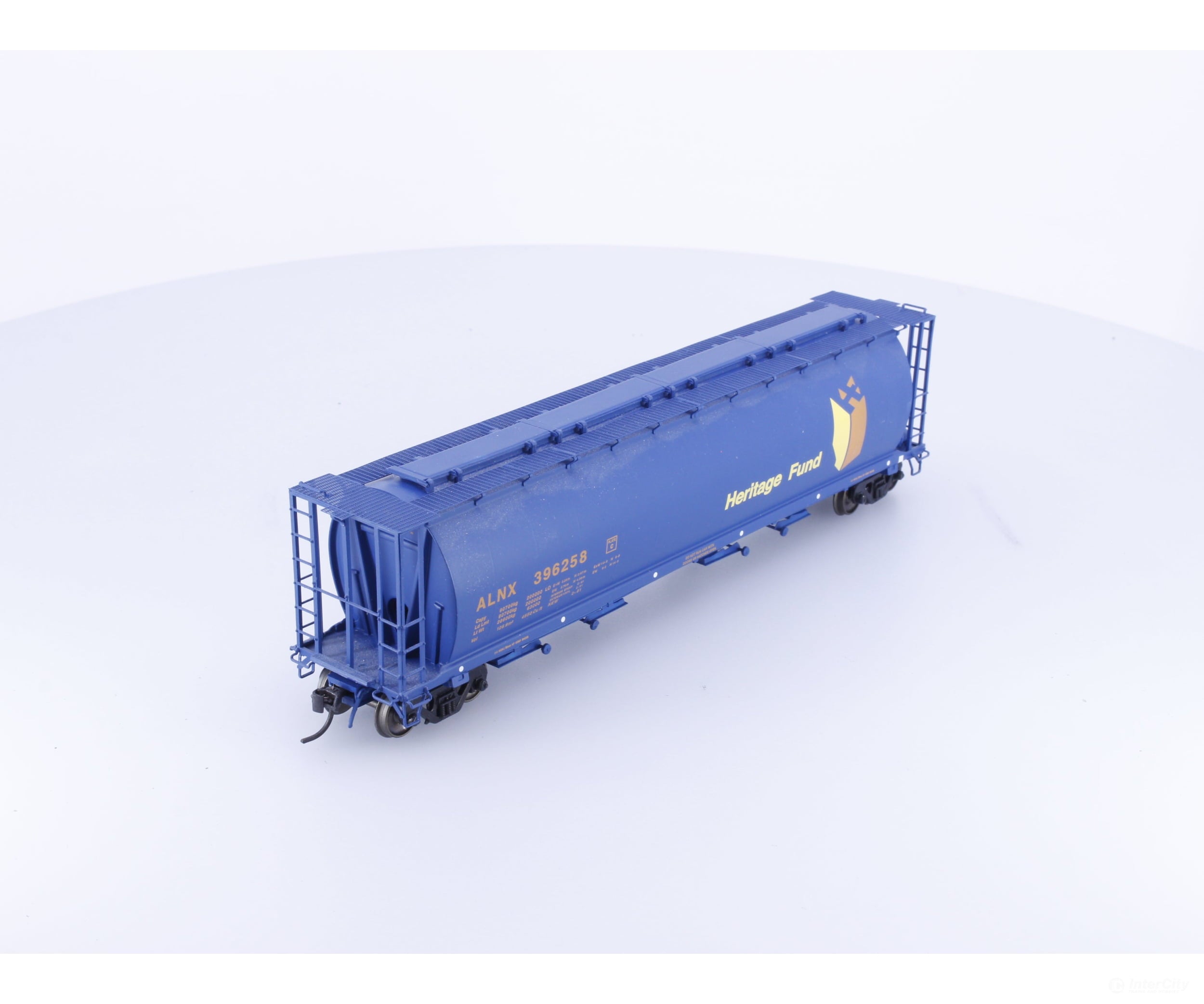 InterMountain 45103-27 HO 4 Bay Cylindrical Hopper Alberta Heritage Alberta (ALNX) 396258 - Freight Cars