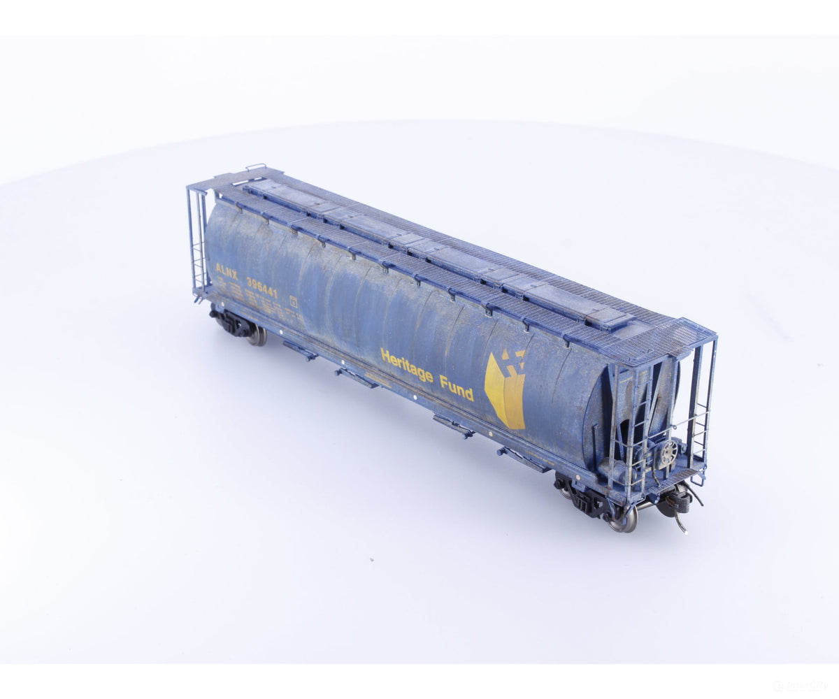 InterMountain 45103-42 HO 4-Bay Cylindrical Hopper Alberta Heritage Weathered Alberta (ALNX) 396441 - Freight Cars