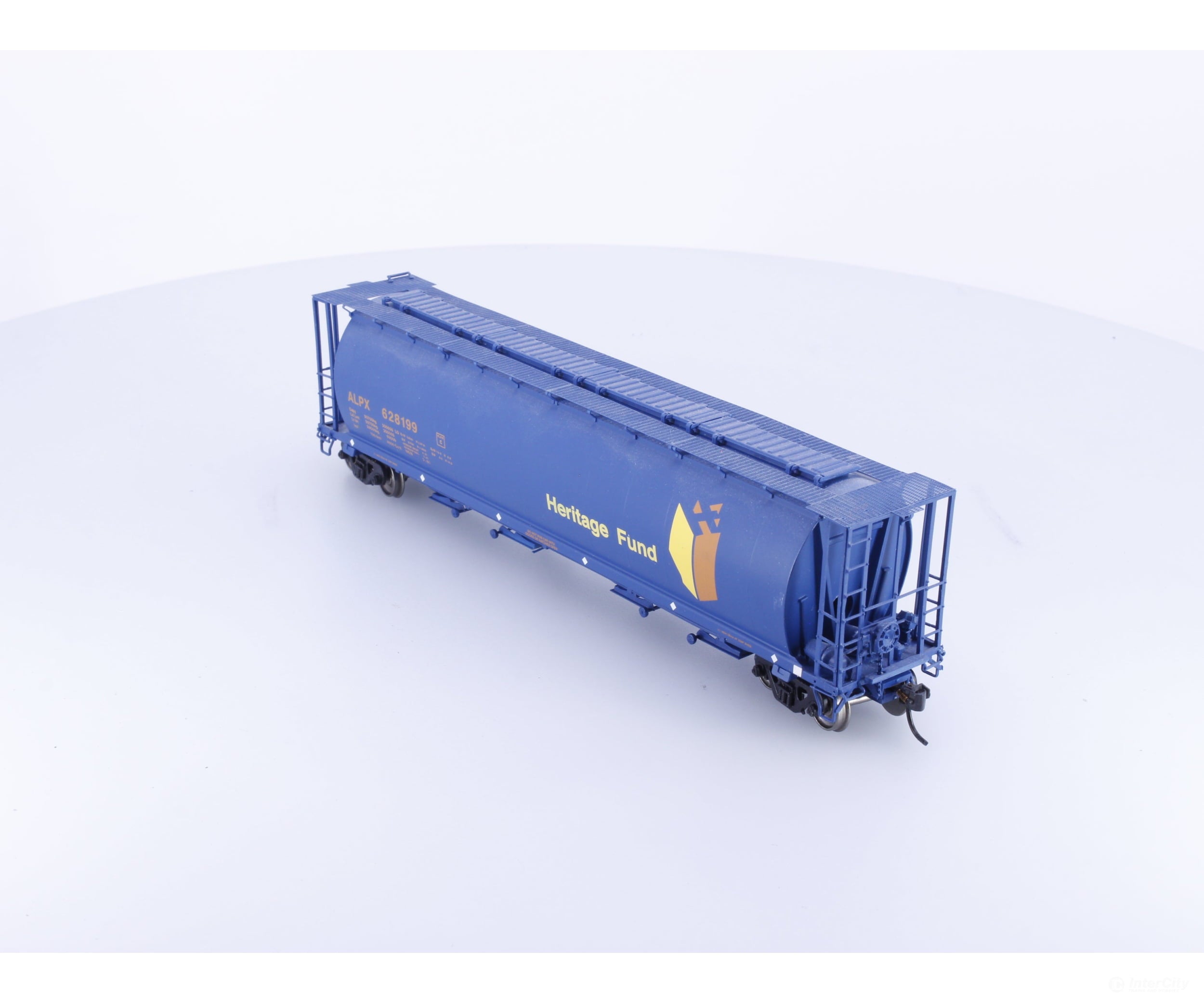 InterMountain 45104-36 HO 4 Bay Cylindrical Hopper Alberta Heritage (ALPX) Alberta (ALNX) 628199 - Freight Cars