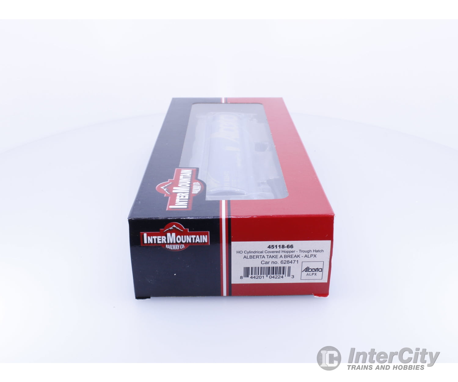 InterMountain 45118-66 HO Cylindrical Covered Hopper Alberta Take a Break Alberta (ALNX) 628471 Freight Cars