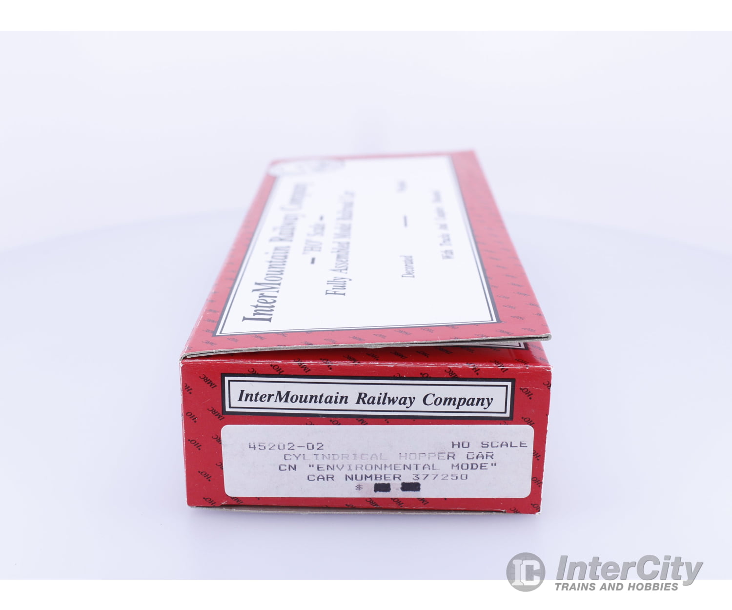 InterMountain 45202-02 HO Cylindrical Covered Hopper Environmental Mode Canadian National (CN) 377250 Freight Cars