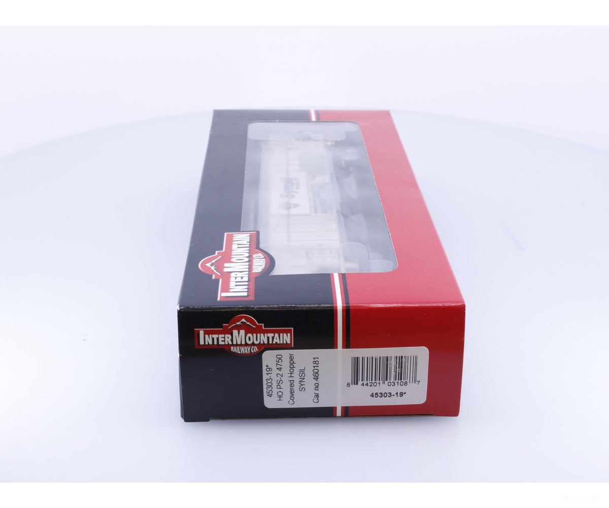InterMountain 45303-19 HO PS-2 4750 Covered Hopper SYNSIL Weathered with Graffiti 460181 - Freight Cars