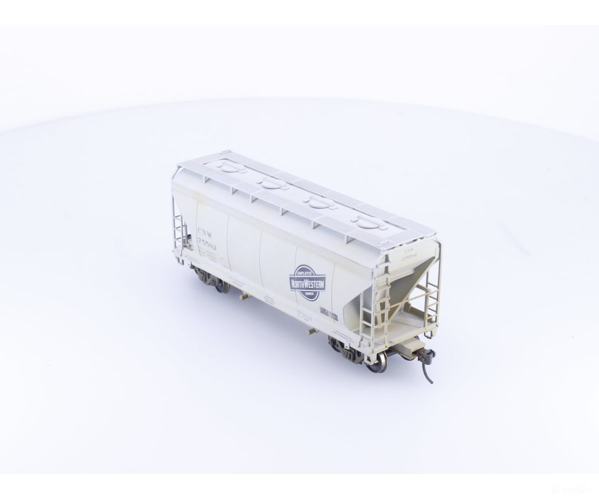 InterMountain 46501-37 HO ACF Center Flow 2 Bay Hopper CNW Weathered Chicago and North Western (CNW) 175502 - Freight
