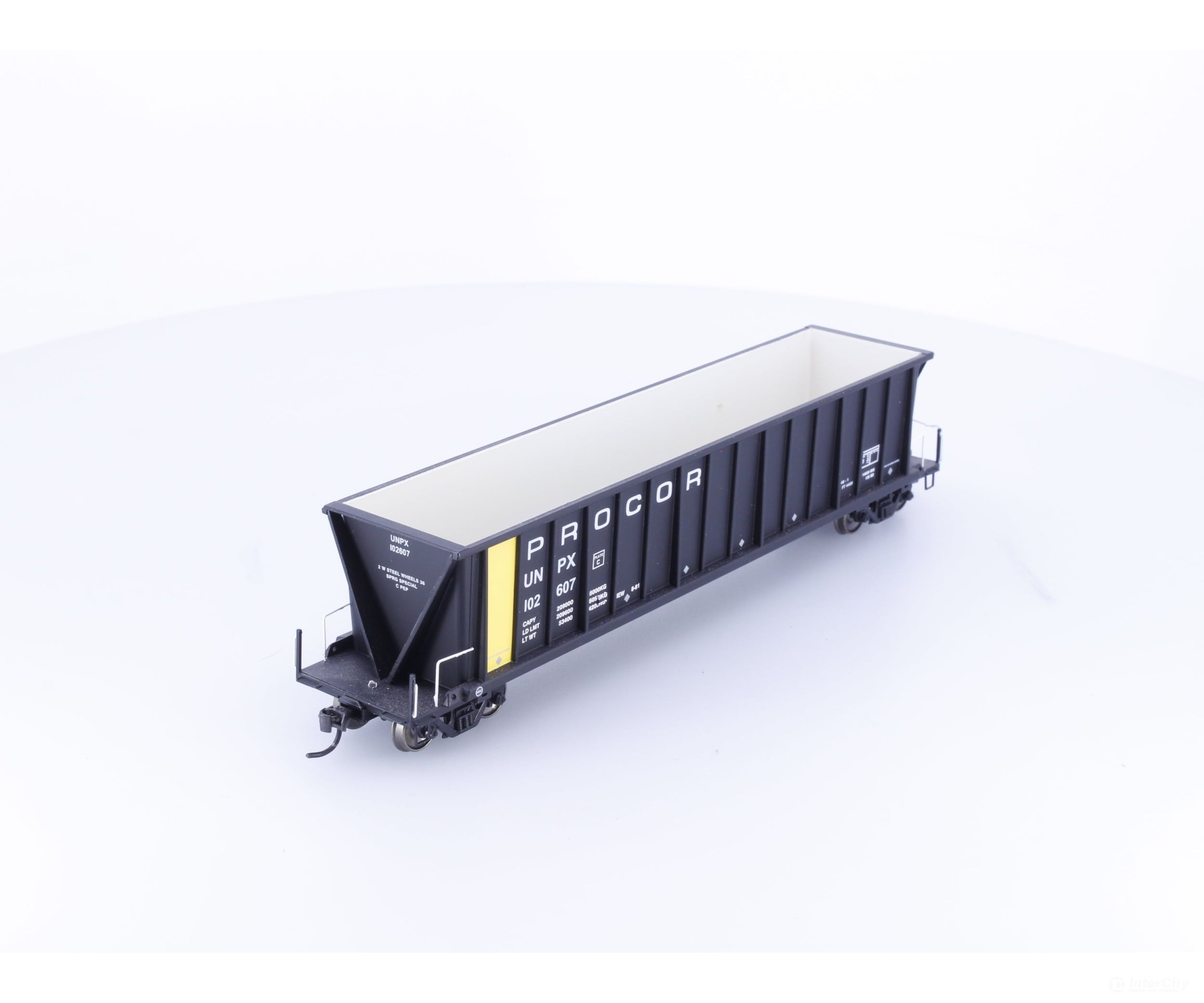 InterMountain 47104-01 HO Bathtub Coal Gondola (UNPX) Procor Leasing (PROX) 102607 - Freight Cars