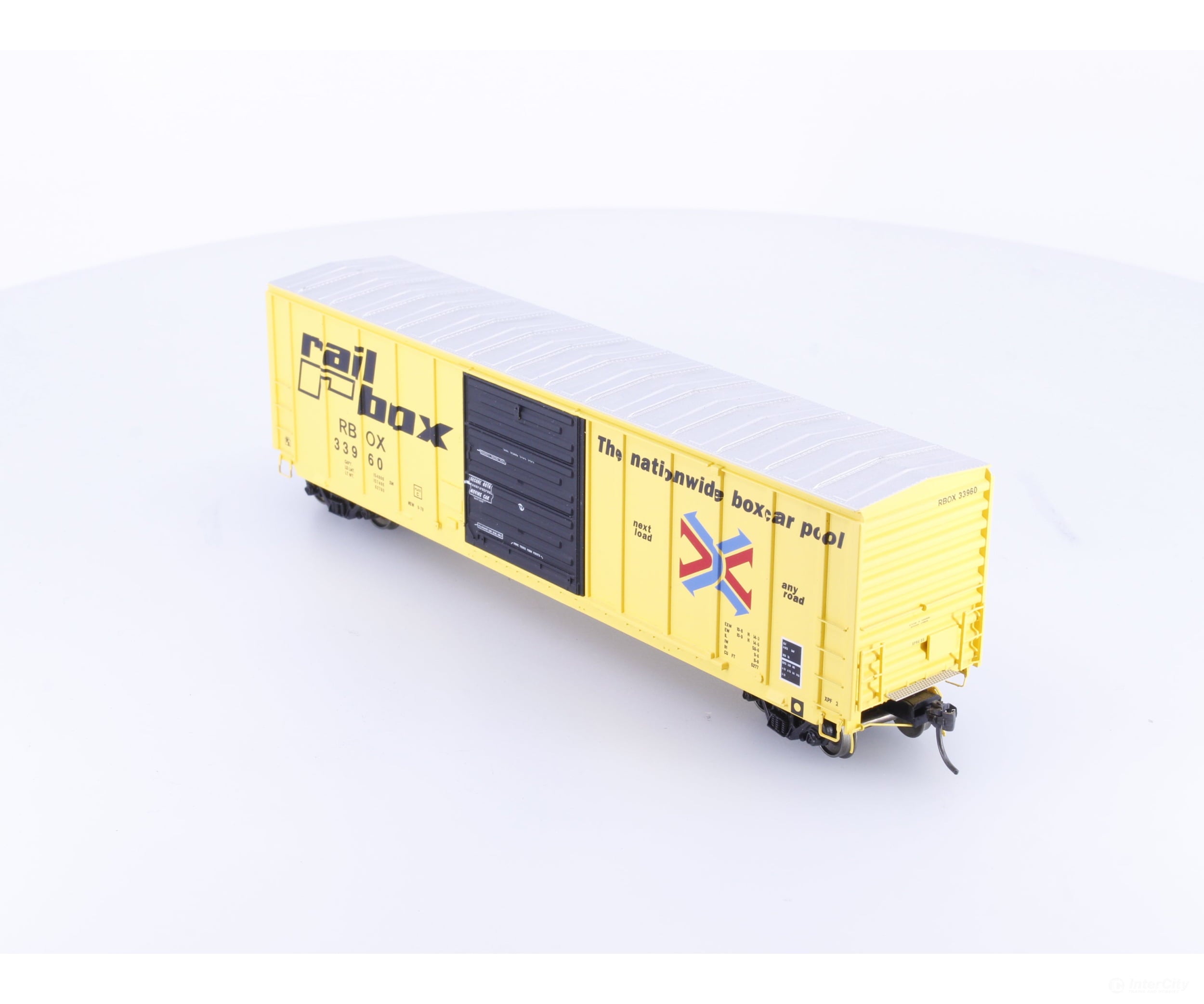 InterMountain 47502-06 HO P-S 5277 Cu. Ft. Exterior Post Single Door Boxcar Railbox (RBOX) 33960 - Freight Cars