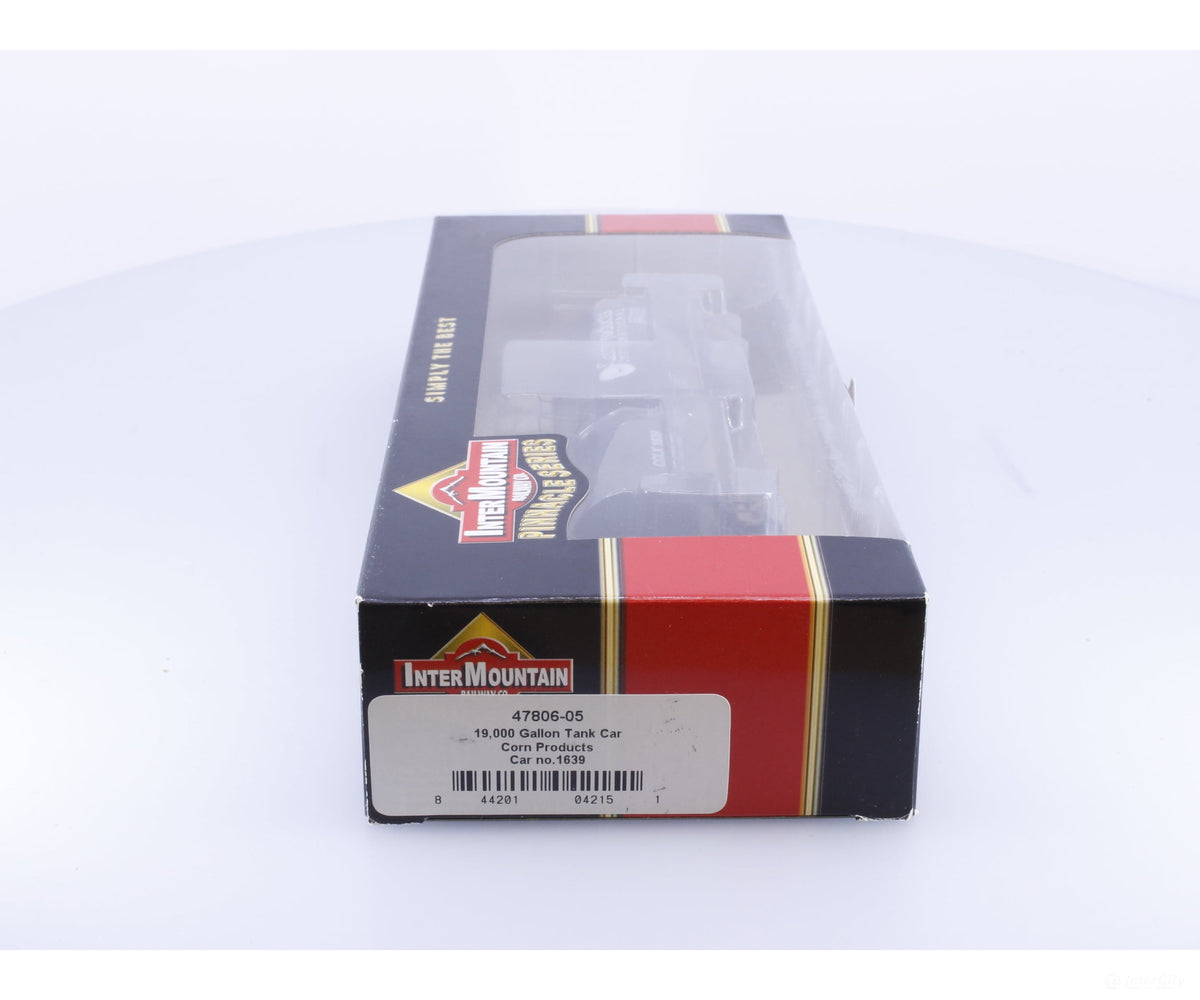 InterMountain 47806-05 HO 19,000 Gallon Tank Car Corn Products Weathered 1639 - Freight Cars