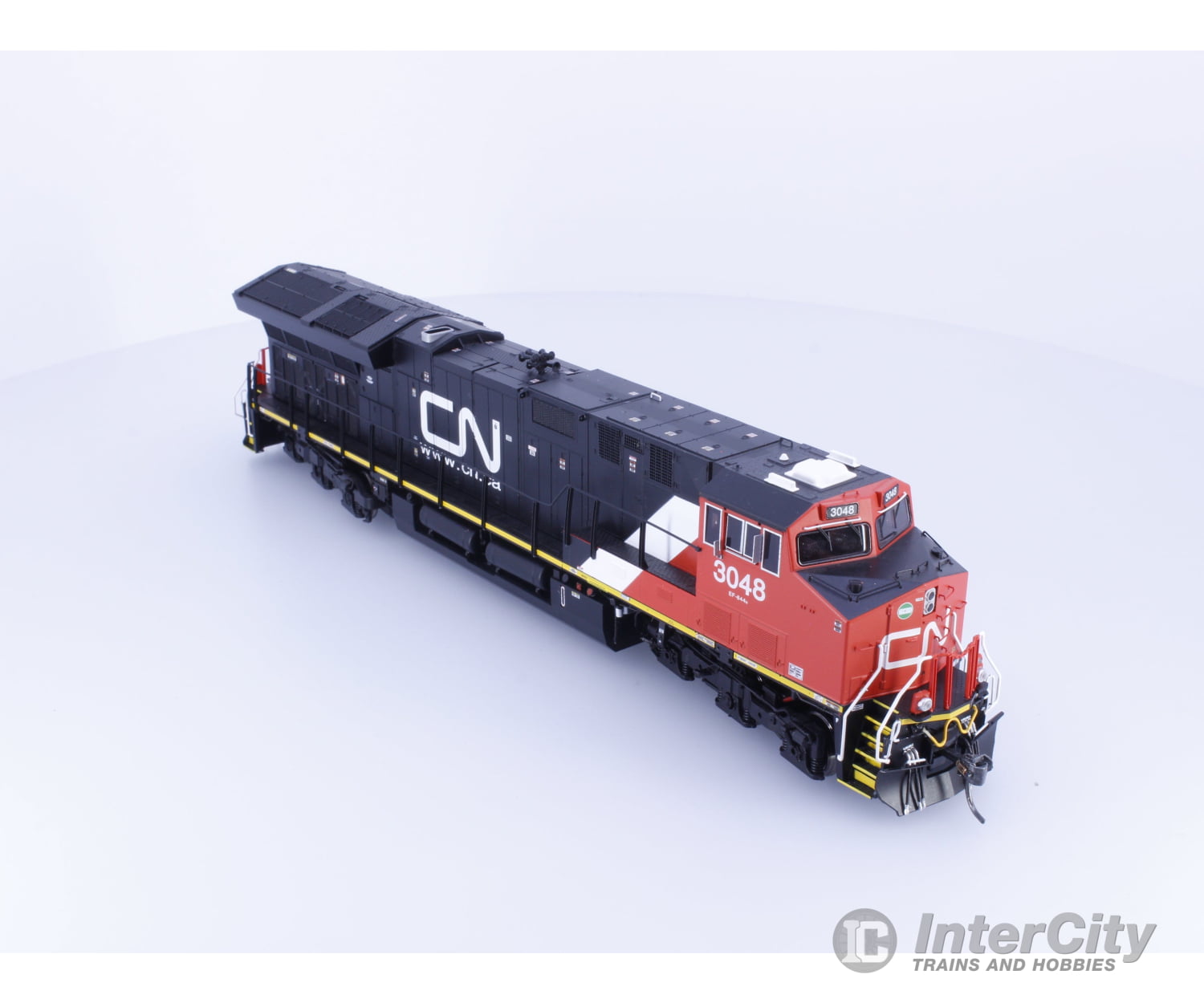InterMountain 497102S-15 HO ET44AC CN Website Diesel Locomotive ESU Canadian National (CN) 3048 DCC & Sound Locomotives