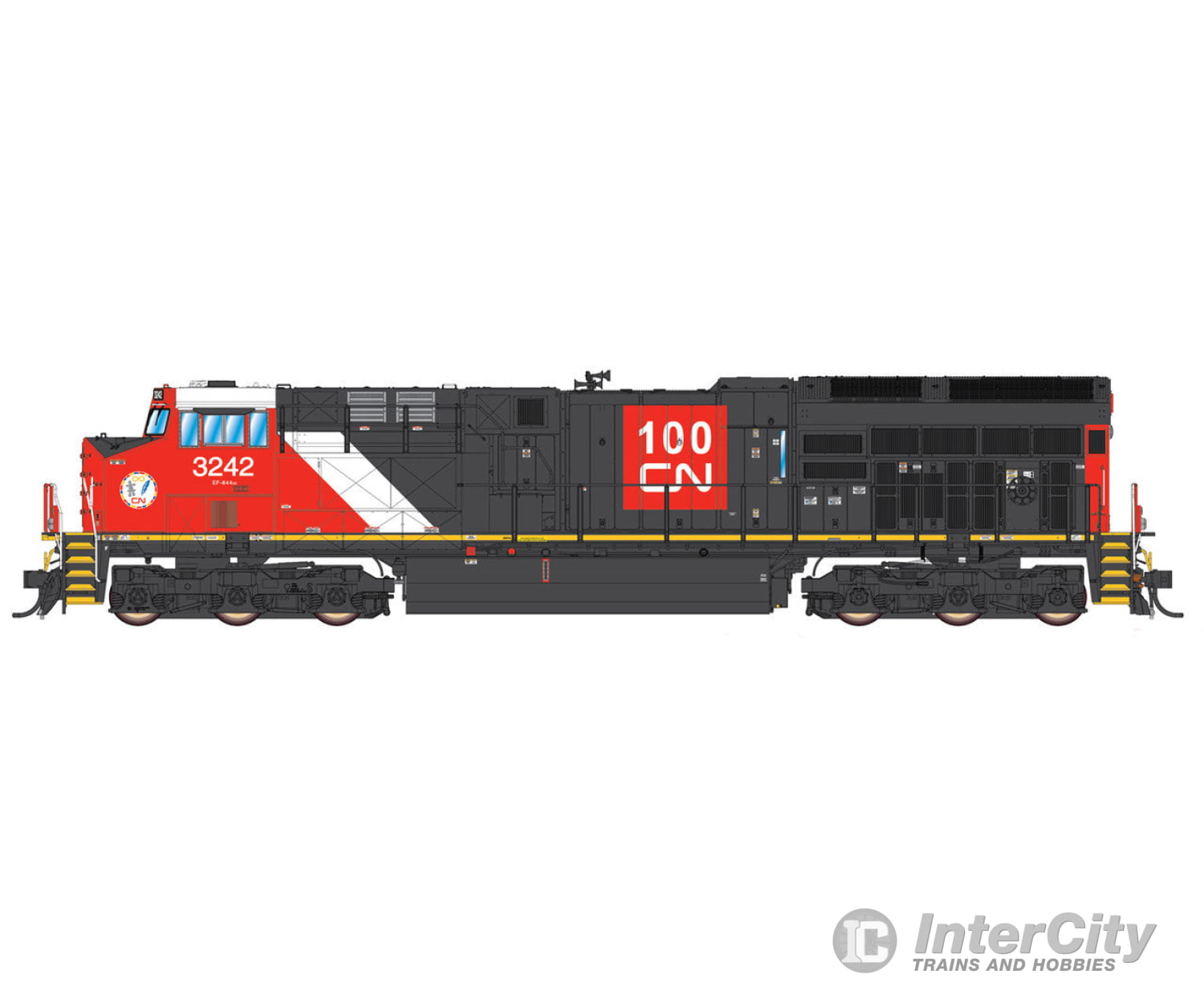 Intermountain 497108S-01 Ho Tier 4 Locomotive W/Sound - Cn 100Th Anniversary Dcc & Sound Road #3108
