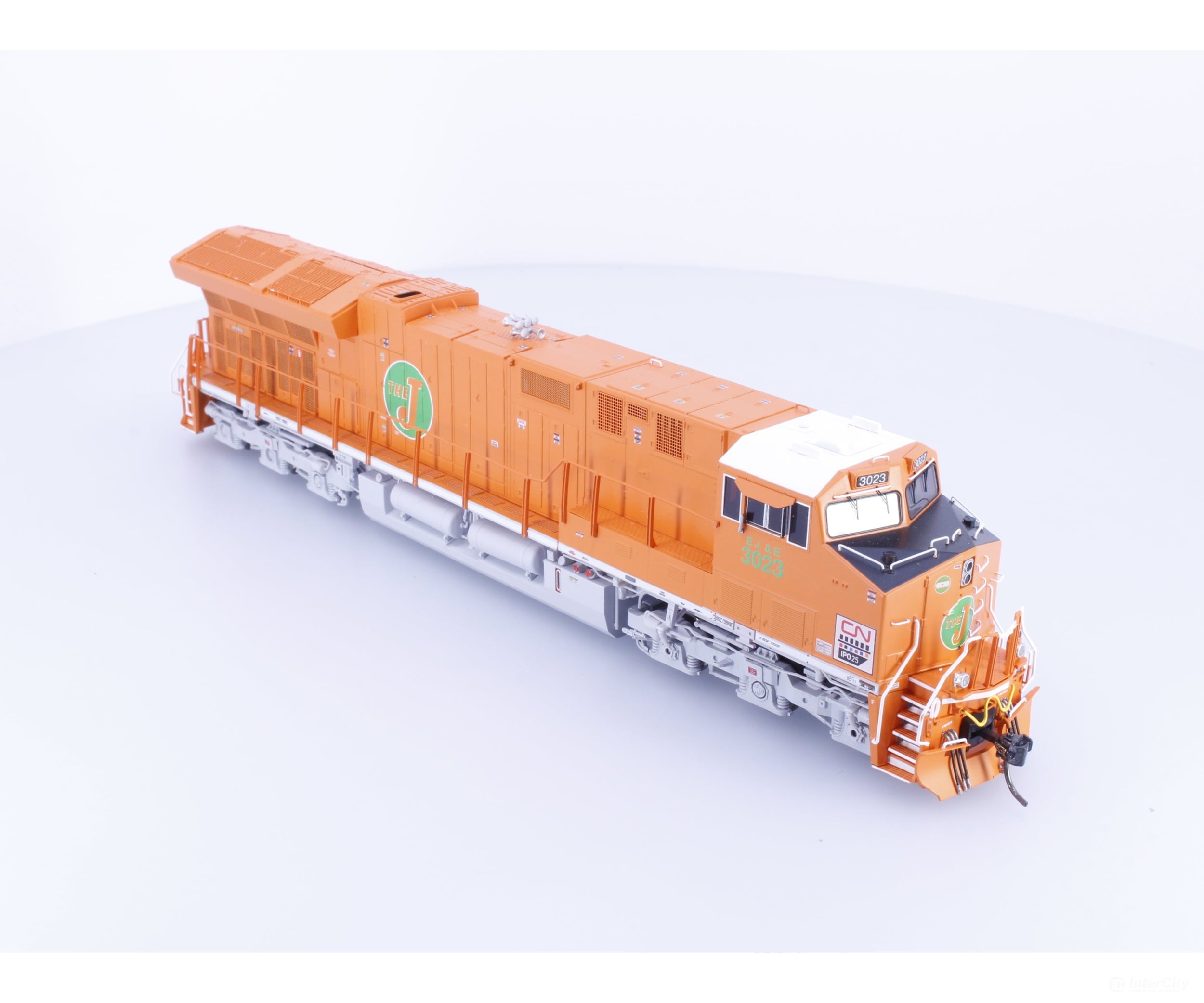 InterMountain 497111S HO ET44AC EJ&E Heritage Unit Diesel Locomotive Canadian National (CN) 3023 DCC & Sound Locomotives