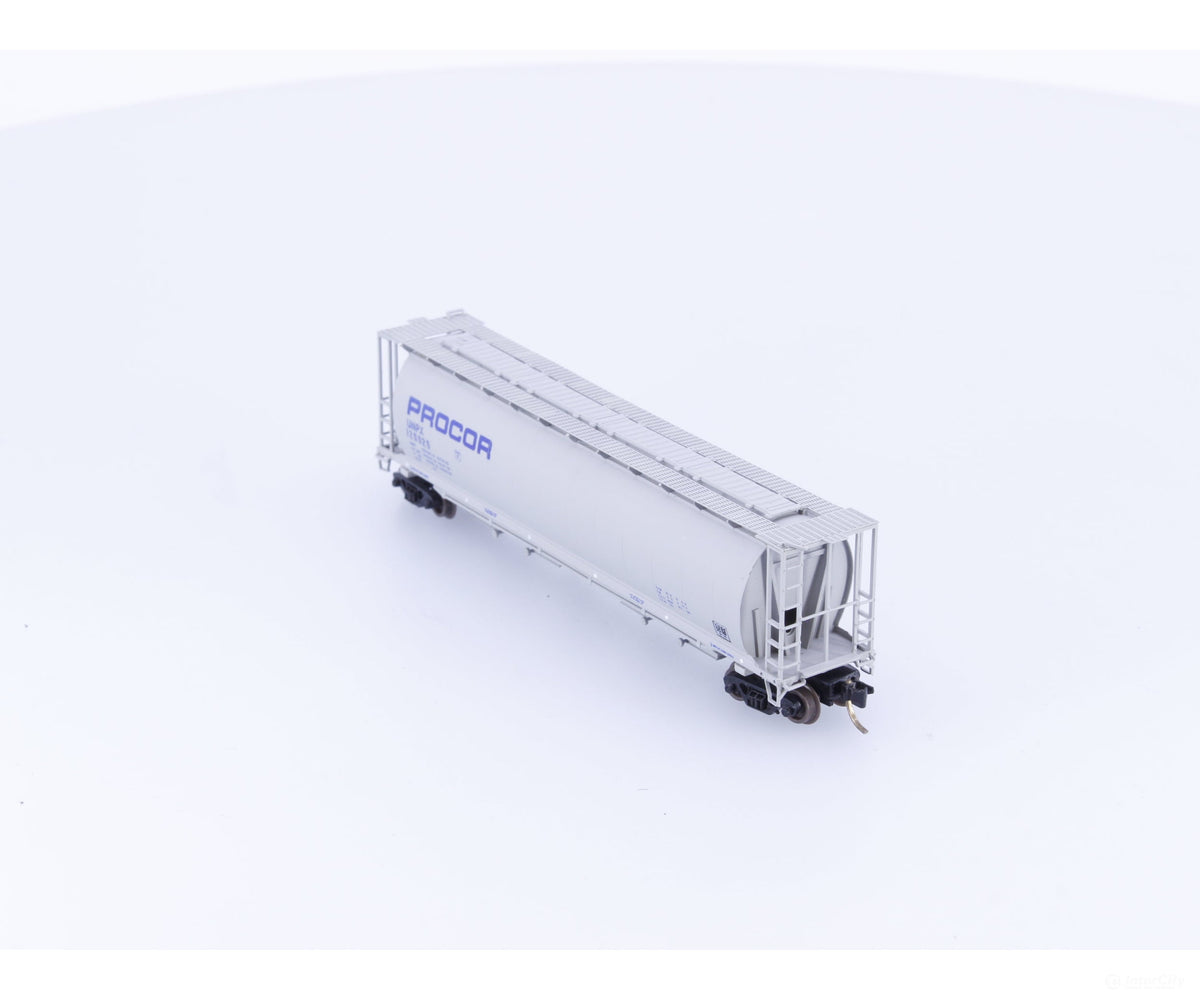 InterMountain 65114-02 N 4 Bay Cylindrical Covered Hopper Procor (UNPX) 120025 - Freight Cars