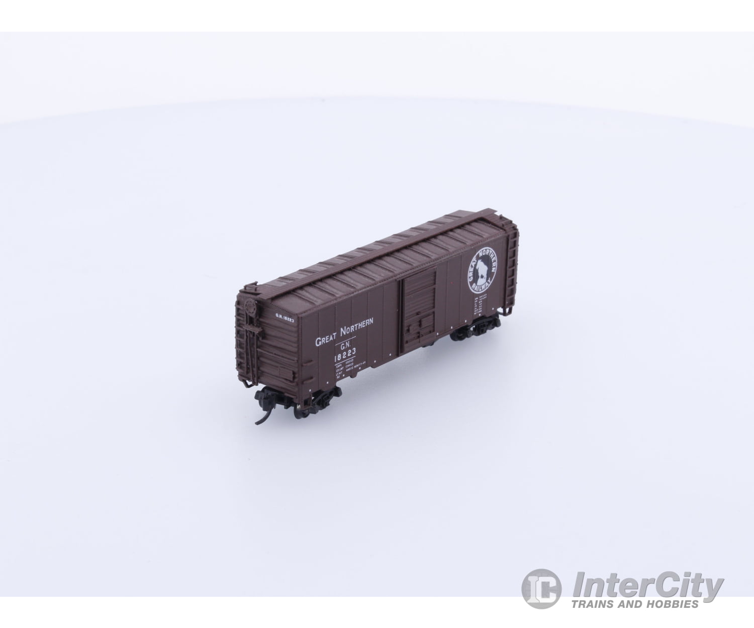 InterMountain 66002-26 N 12 Panel 40’ Boxcar Great Northern (GN) 18545 Freight Cars