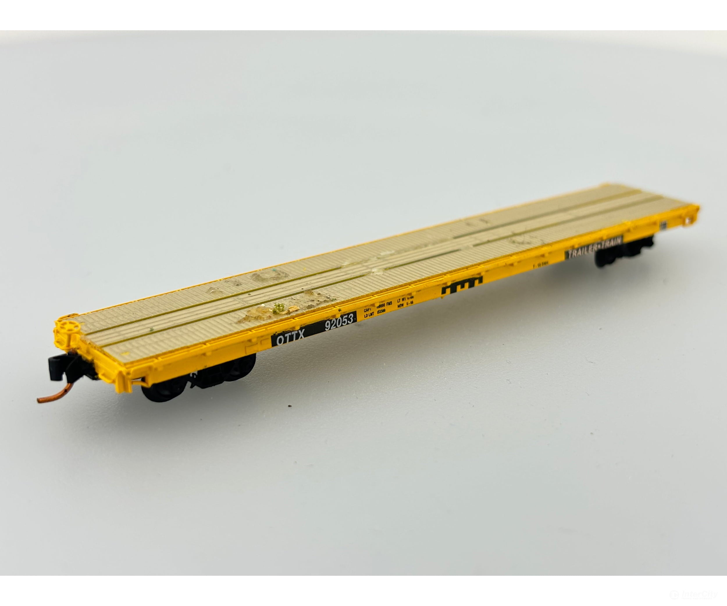 Intermountain 66401-01 N 60’ Flatcar Trailer Train Ttx Corp. (Ttx) 92053 Freight Cars