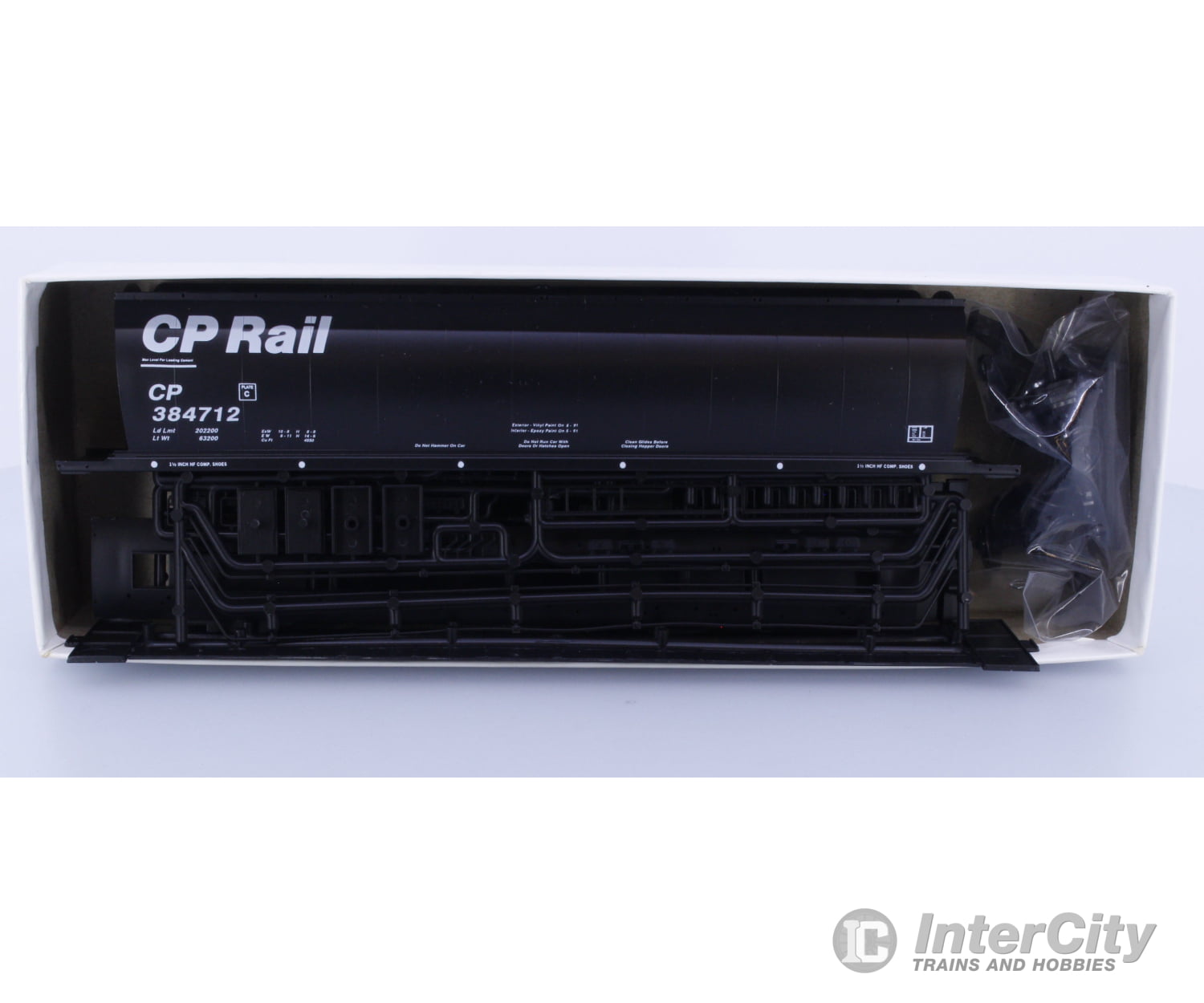 InterMountain CP-02 HO 4-Bay Covered Hopper Grain Car Canadian Pacific (CP) 384712 Freight Cars