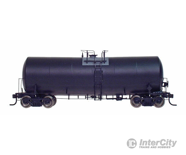Intermountain Ho 47801 Trinity 19 600-Gallon Tank Car - Ready To Run -- Painted Unlettered (Black)
