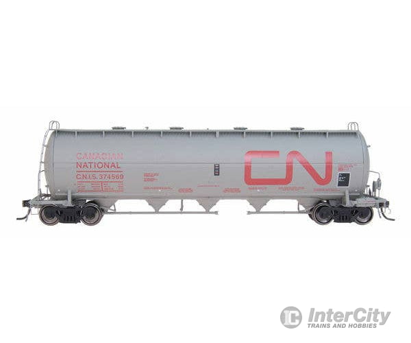 Intermountain HO 48901 Procor Pressure-Flow Hopper - Canadian National (gray red Noodle Logo & Lettering) Freight Cars