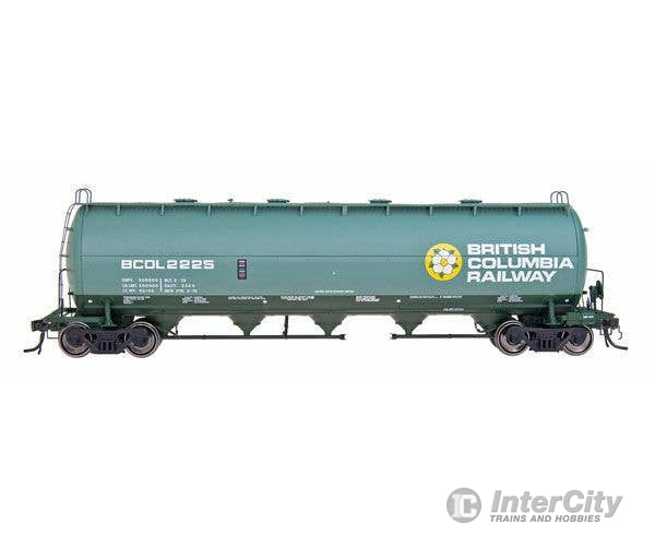 Intermountain HO 48902 Procor Pressure-Flow Hopper - British Columbia Railway (green yellow white Large Dogwood Logo)