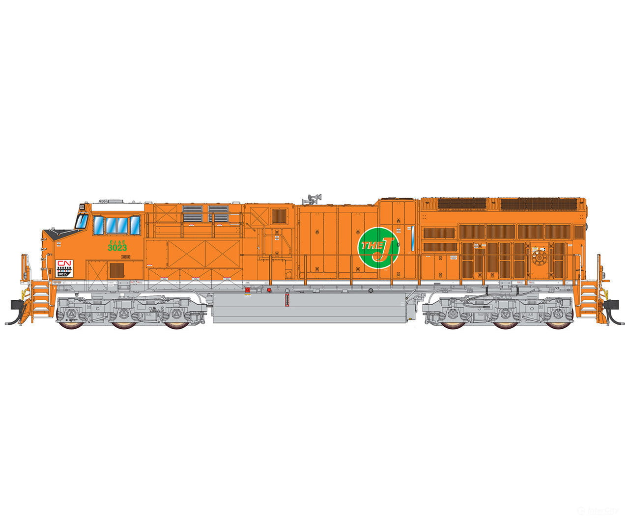 Intermountain Ho Tier 4 Locomotive W/Sound - Cn Heritage Ej&E Dcc & Sound #3023 Locomotives
