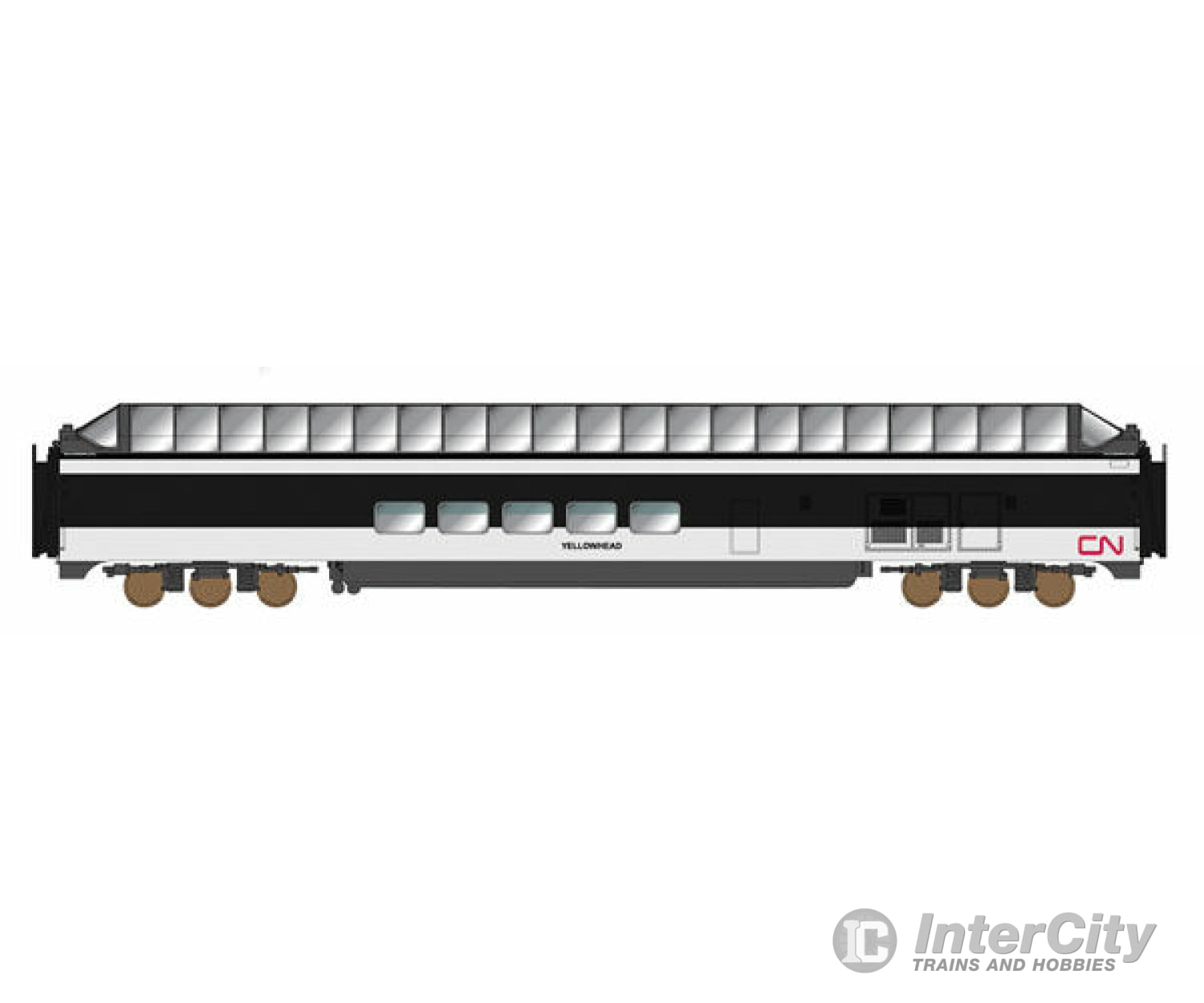 Intermountain Railway N 7112 Cn Super Dome Quappelle Passenger Cars