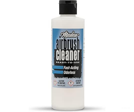 Iwata Medea Airbrush Cleaner - 8oz 240ml bottle Paint