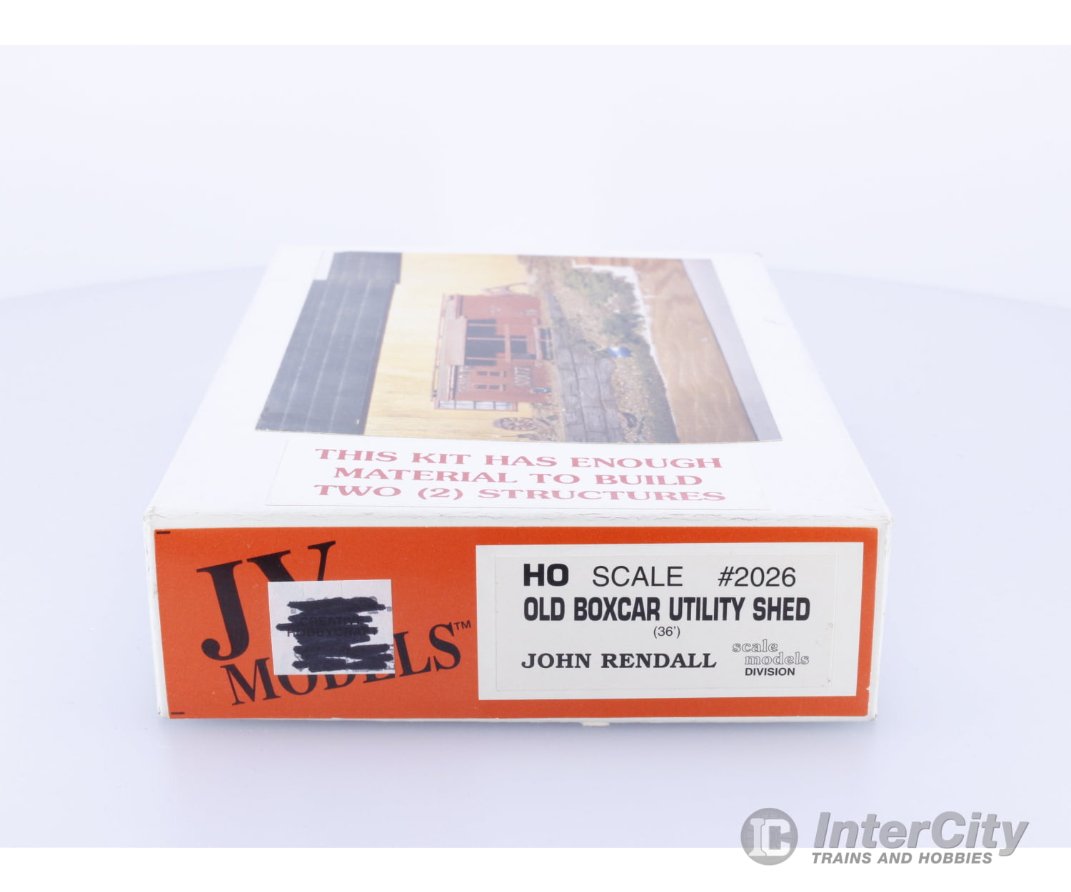 JV Models 2026 HO Old Boxcar Utility Shed Structures