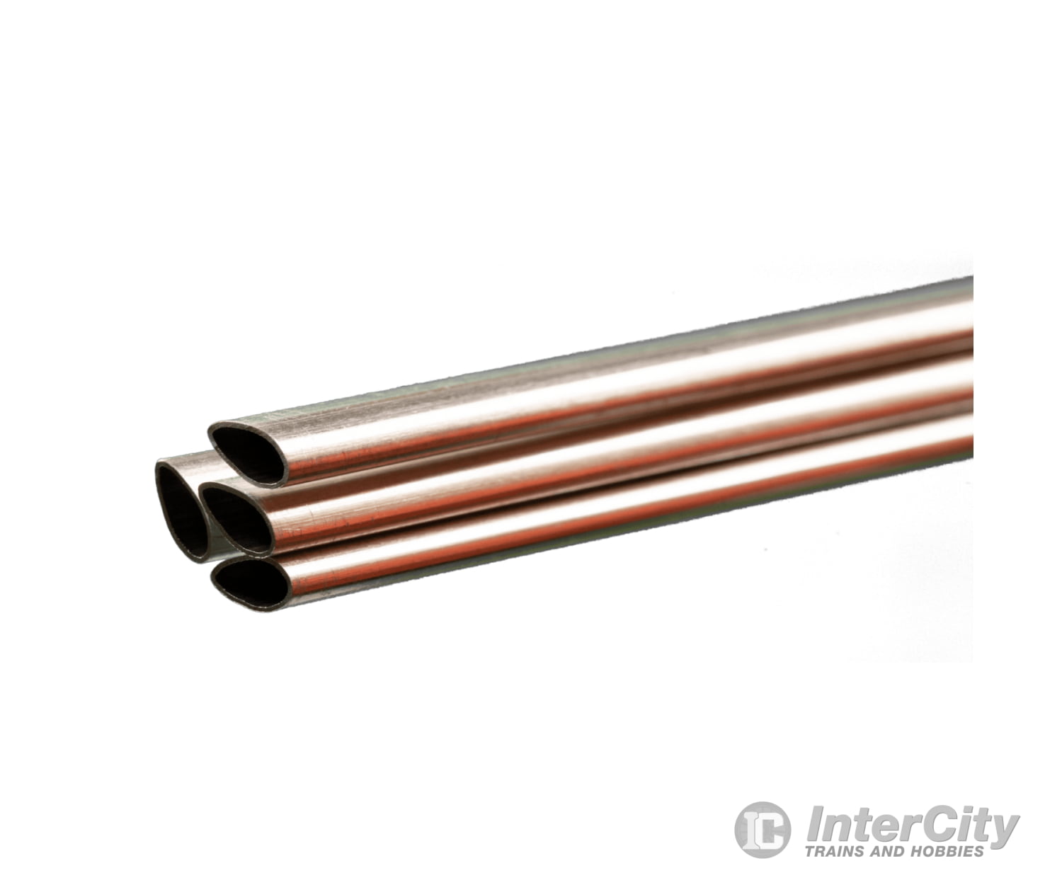 K&S Metals 1103 1/2 Streamline Aluminum Tube (4/Pk) Brass & Metal