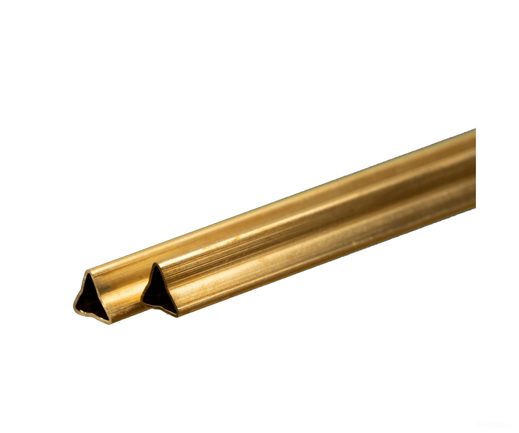 K&S Metals 5097 Brass Triangle Tube - 12 (2Pcs) & Metal