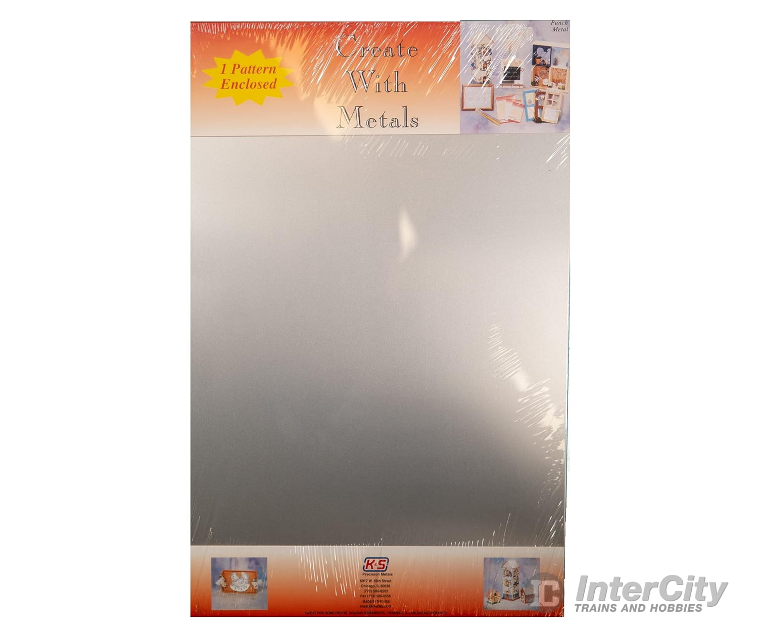 K&S Metals 6520 12X18 Tin Sheet Brass & Metal