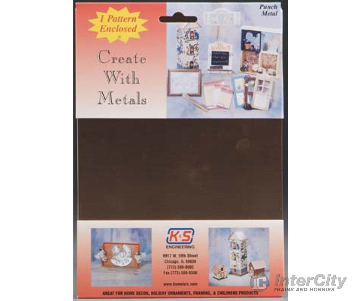 K&S Metals 6530 6X8 Copper Brass & Metal