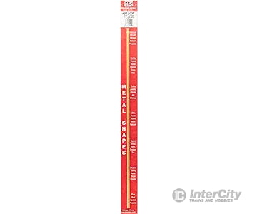 K&S Metals 815037 .006X1/16 (Tt-62) Round Tube (2Pc) Brass & Metal