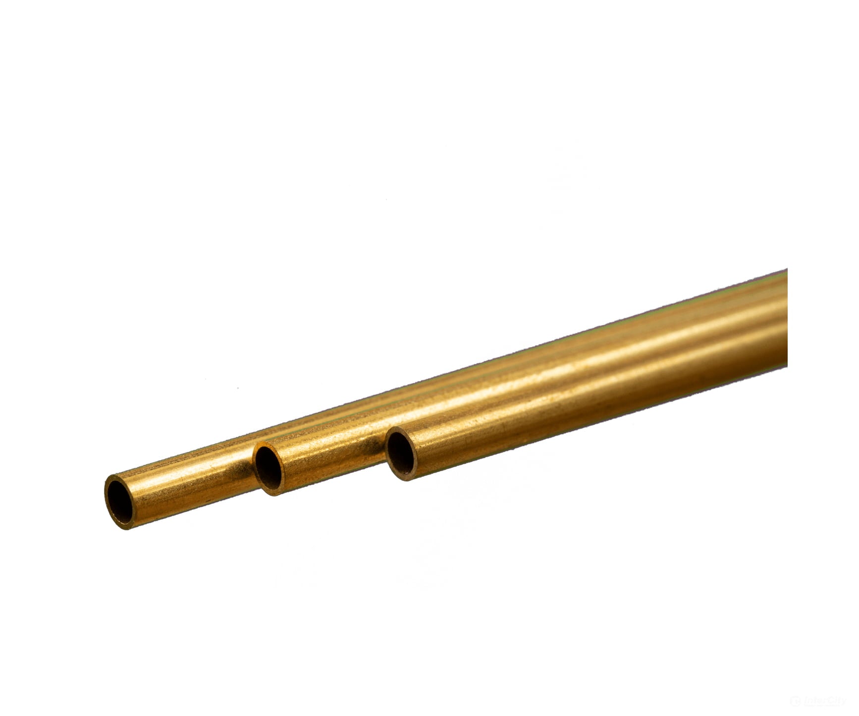 K&S Metals 9822 Round Brass Tube 4Mm Od X .45Mm Wall 3/Crd & Metal
