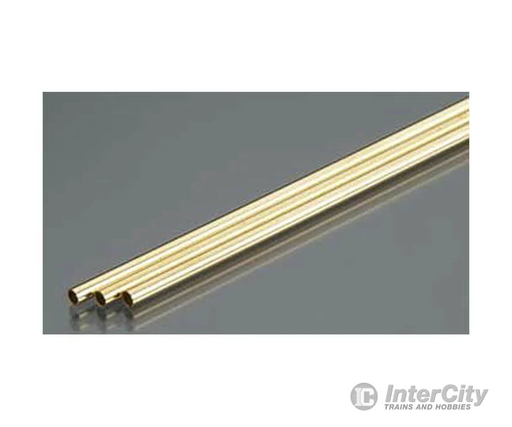 K&S Metals 9833 Brass Tube 2.5Mm Od X .225Mm Thin Wall 3/Card & Metal