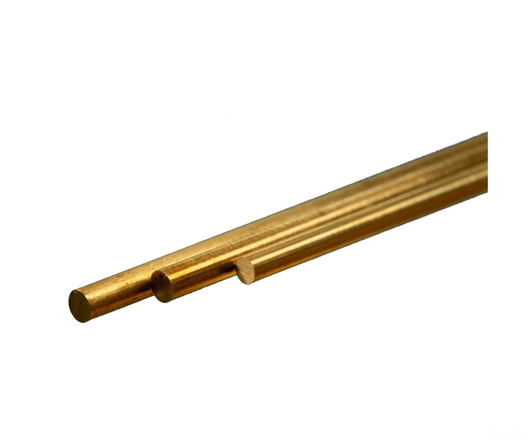 K&S Metals 9866 Round Brass Rod 3.5Mm Diameter - 3/Card & Metal