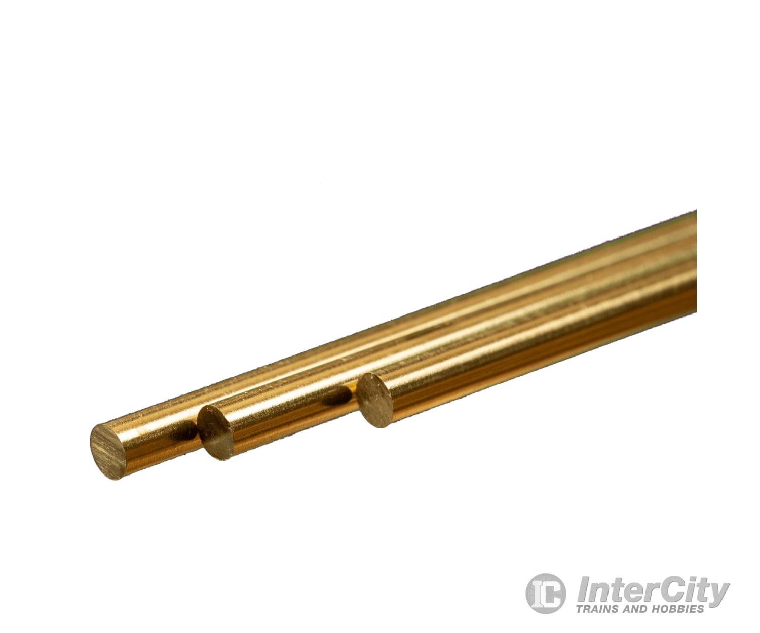 K&S Metals 9867 Round Brass Rod 4Mm Diameter - 3/Card & Metal
