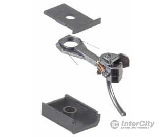 Kadee 141 #141 Whisker(R) Self-Centering Metal Knuckle Couplers - Kit - Magne-Matic(R) -- Long 25/64" Underset Shank w/#242 Draft Gear Boxes 2 Pair - Default Title (CH-380-141)