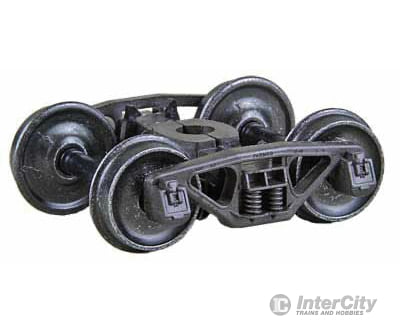 Kadee 1564 Bettendorf 50-Ton Self-Centering HGC Trucks -- Code 88 (.088") 33" Smooth-Back RP-25 Wheels 1 Pair - Default Title (CH-380-1564)