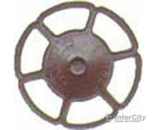 Kadee 2022 Miner Type Brake Wheels pkg(8) -- Dark Boxcar Red - Default Title (IC-380-2022)